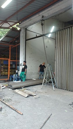 Service folding gate pergudangan cikarang